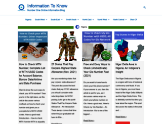 informationtoknow.com screenshot