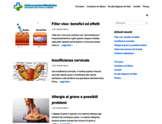 informazionimediche.com screenshot