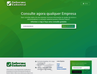 informecadastral.com.br screenshot