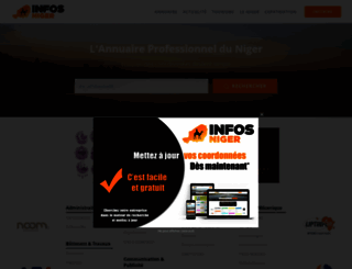 infos-niger.com screenshot