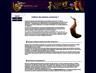 infoscarnivores.com screenshot