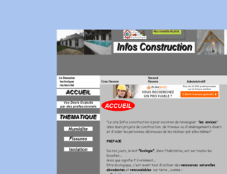 infosconstruction.com screenshot