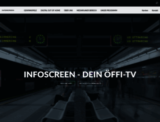 infoscreen.at screenshot