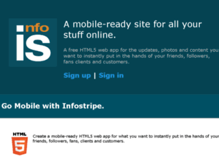 infostripe.com screenshot