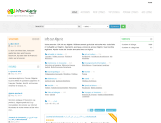 infosuralgerie.com screenshot