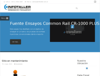 infotaller.com.ar screenshot