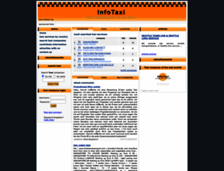 infotaxi.org screenshot