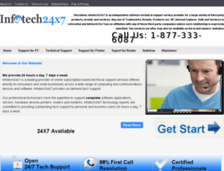 infotech24x7.com screenshot
