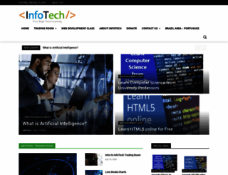 infotecheducation.org screenshot