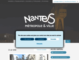 infotrafic.nantesmetropole.fr screenshot