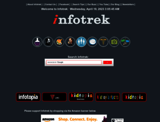 infotrek.info screenshot