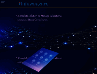 infoweavers.com screenshot