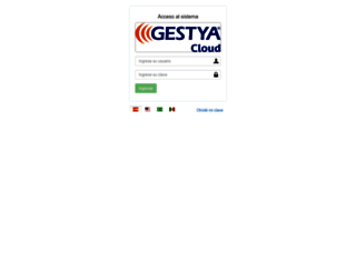 infoweb.gestya.com screenshot