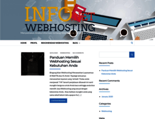 infowebhosting.net screenshot