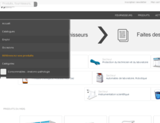infoweblaboratoire.com screenshot