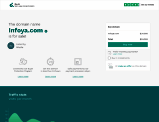 infoya.com screenshot