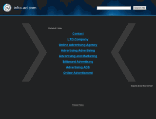 infra-ad.com screenshot
