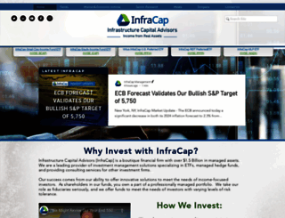 infracapfunds.com screenshot
