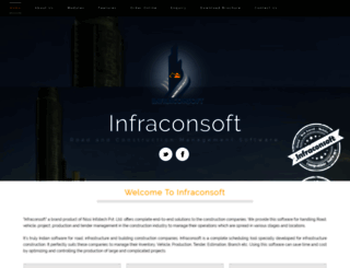 infraconsoft.com screenshot