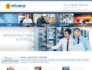 infraestruturaeletrica.com.br screenshot