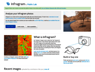 infragram.org screenshot