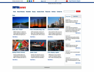 infranews.in screenshot