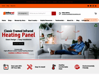 infraredheatingsupplies.com screenshot