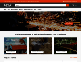 infrarentals.net screenshot