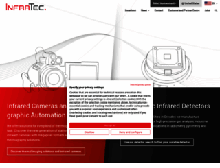 infratec-infrared.com screenshot