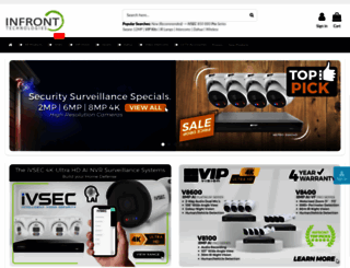 infronttech.com.au screenshot