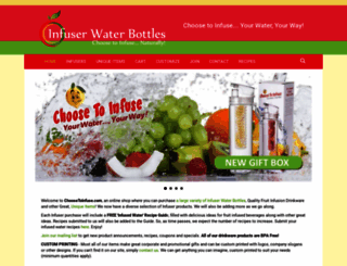 infuserwaterbottles.com screenshot