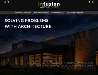 infusionarchitects.com screenshot