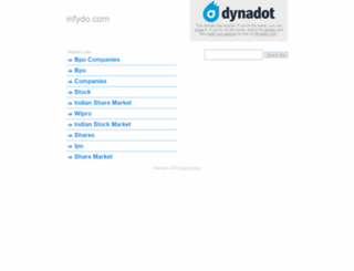 infydo.com screenshot