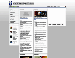 ingenieroperu.com screenshot