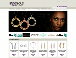 ingenious-jewellery.co.uk screenshot
