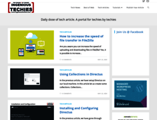 ingenioustechies.com screenshot