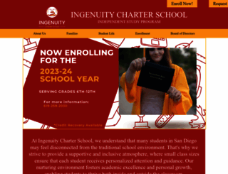 ingenuitycharter.org screenshot