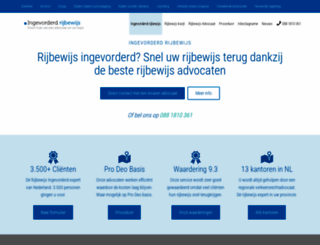 ingevorderd-rijbewijs.nl screenshot