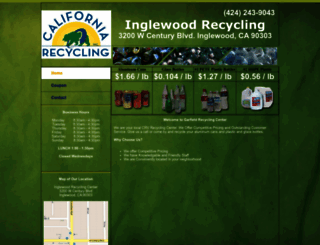 inglewoodrecycling.com screenshot