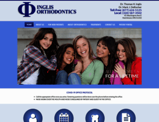 inglisorthodontics.com screenshot