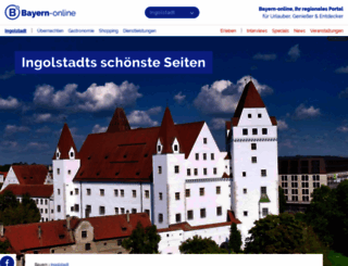 ingolstadt.bayern-online.de screenshot