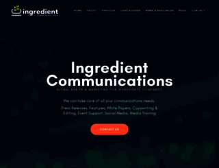 ingredientcommunications.com screenshot