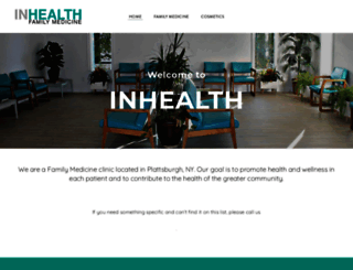 inhealthplattsburgh.com screenshot