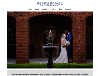 inhisimagephotography.com screenshot