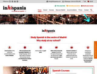 inhispania.com screenshot