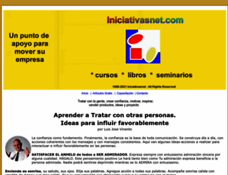 iniciativasnet.com screenshot