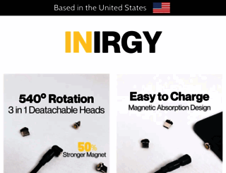 inirgy.myshopify.com screenshot