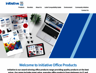 initiativeofficeproducts.co.uk screenshot