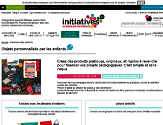 initiatives-creations.fr screenshot
