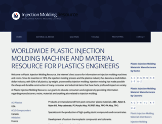 injection-molding-resource.org screenshot